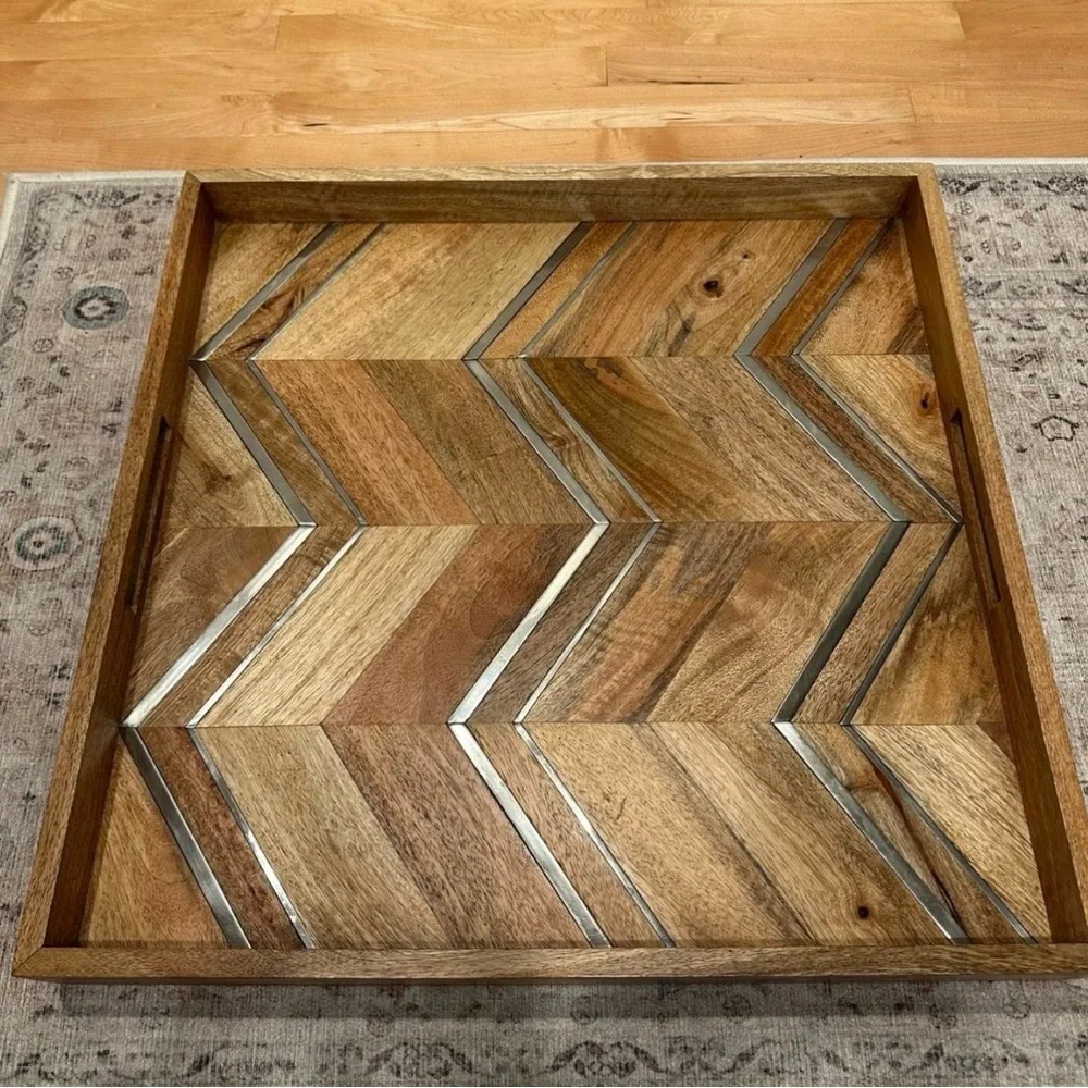 Pottery Barn Wood Serving Tray